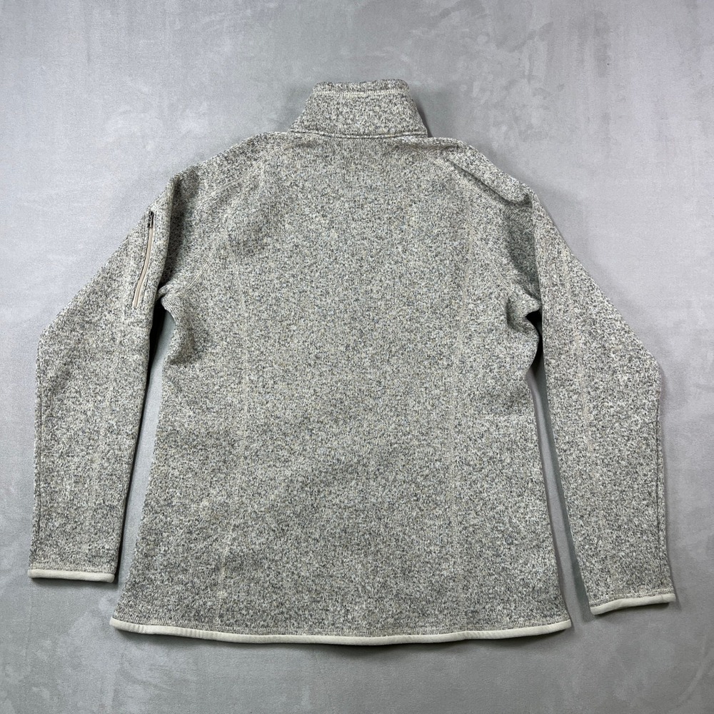Patagonia Better Sweater Jacket Womens XL Gray Full Zip Fleece Outdoor - Picture 2 of 8